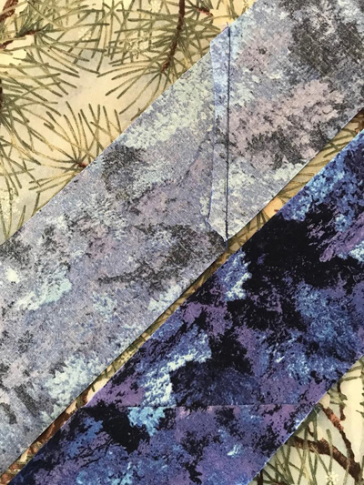 Mitered Border Comparison www.dlstewart.com