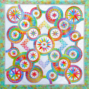 Jacqueline de Jonge quilt "Catch Me"