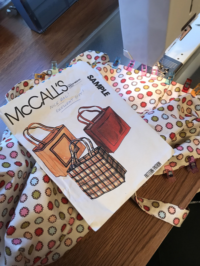 McCall's Tote Bag Pattern