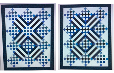 Version comparison quilts www.dlstewart.com