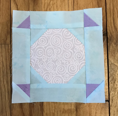 Dear Jane F-3 Snowball Block www.dlstewart.com