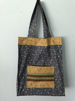 Marketing tote bag with pocket www.dlstewart.com