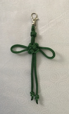 True Lover's Knot or Concentric Knot Keychain www.dlstewart.com
