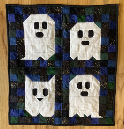 Ghost Party Quilt variation by Dawn Stewart www.dlstewart.com