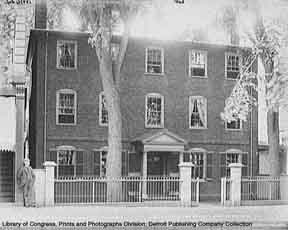 Longfelllow House in Portland, Maine 1901